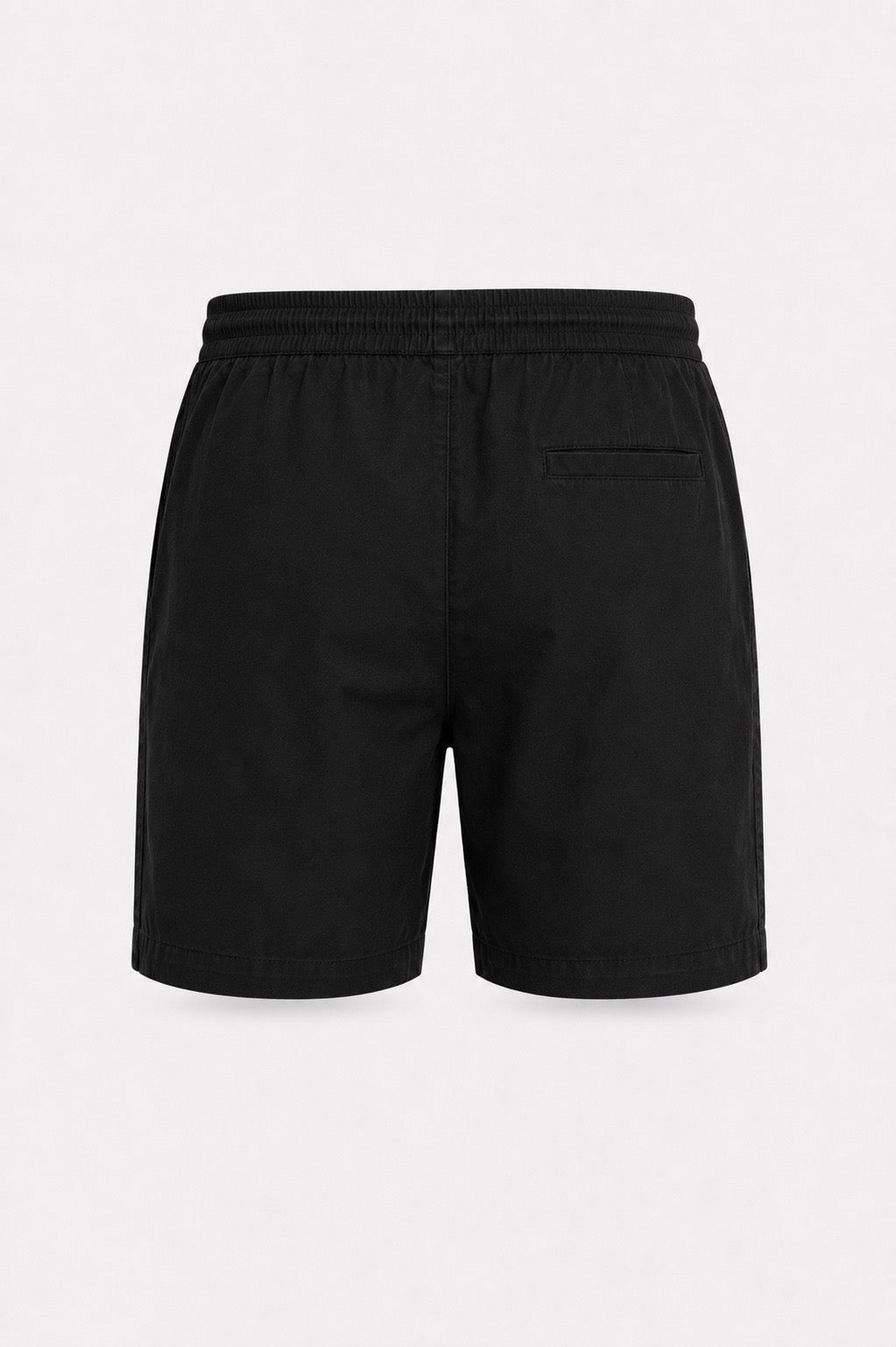 Linen-blend shorts with a drawstring