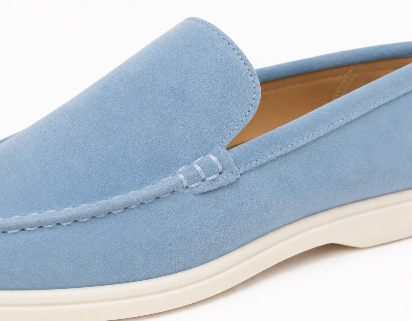 Loafers light blue
